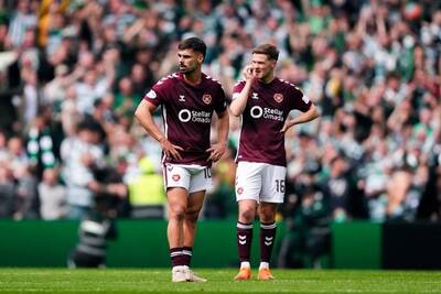 Hearts stars still feeling ‘screwed over’ by title collapse last season as Celtic talk remains a ‘sensitive issue’