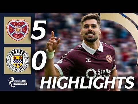 Heart of Midlothian 5-0 St. Mirren| HIGHLIGHTS | William Hill Premiership