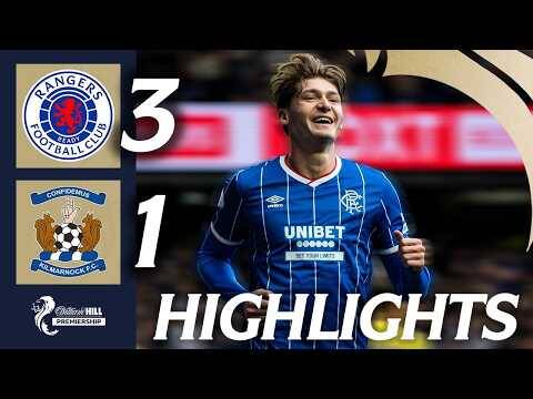 Rangers 3-1 Kilmarnock | HIGHLIGHTS | William Hill Premiership