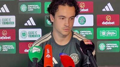 Mika Baur opens up on crucial Celtic team meeting after international break Mika Baur opens up on crucial Celtic team meeting after international break