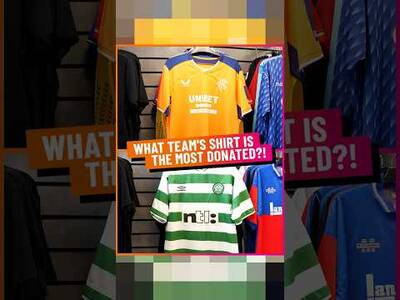 What Team’s Shirt is Donated the Most. Celtic Or Rangers? What Team’s Shirt is Donated the Most. Celtic Or Rangers?