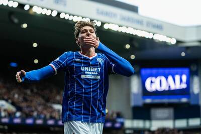 Emerging Rangers talisman burrows deeper into fans’ hearts but Ibrox isn’t crowing over toppling Celtic