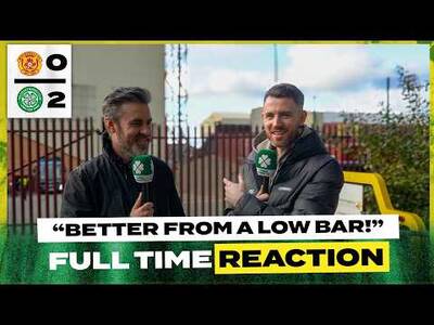 Jota Is BACK! Celtic Get a Much-Needed Boost | Motherwell 0-2 Celtic | Full-Time Reaction