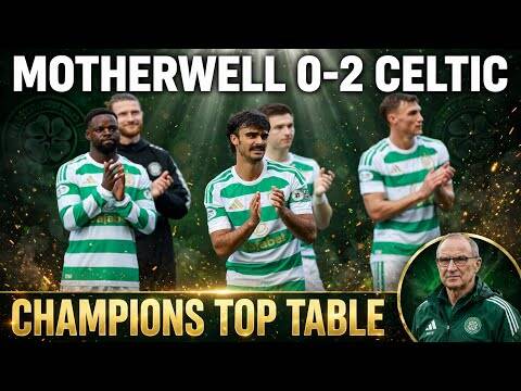 Motherwell 0-2 Celtic | Martin O’Neill REACTS | Match Highlights & Interview | Fir Park