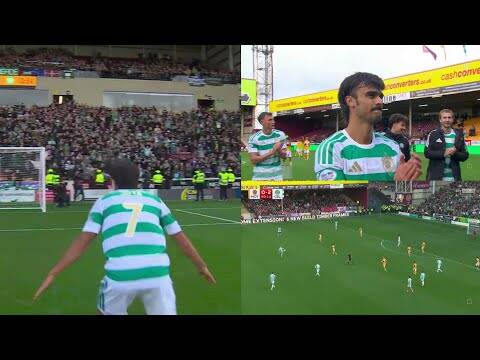 Full Time Scenes With JOTA Celebrations & Last 10 Minutes | Motherwell 0-2 Celtic