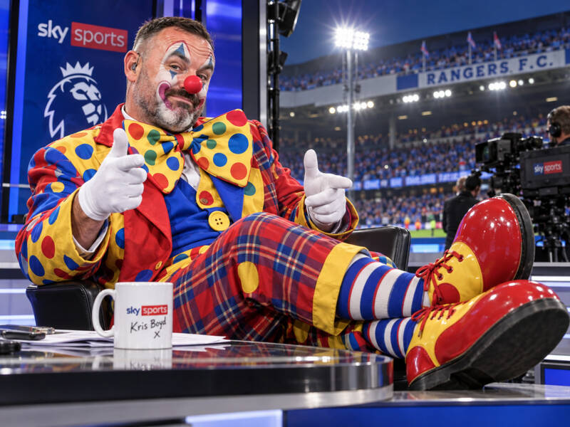 Kris Boyd is a clown and a hypocrite and Sutton was right to slap him down.