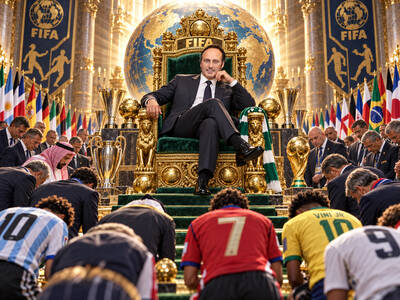 Ramon Vega, FIFA President? The Ibrox forums would blow their top!