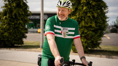 Paul Muldoon takes on Virtual Road to Milan Challenge