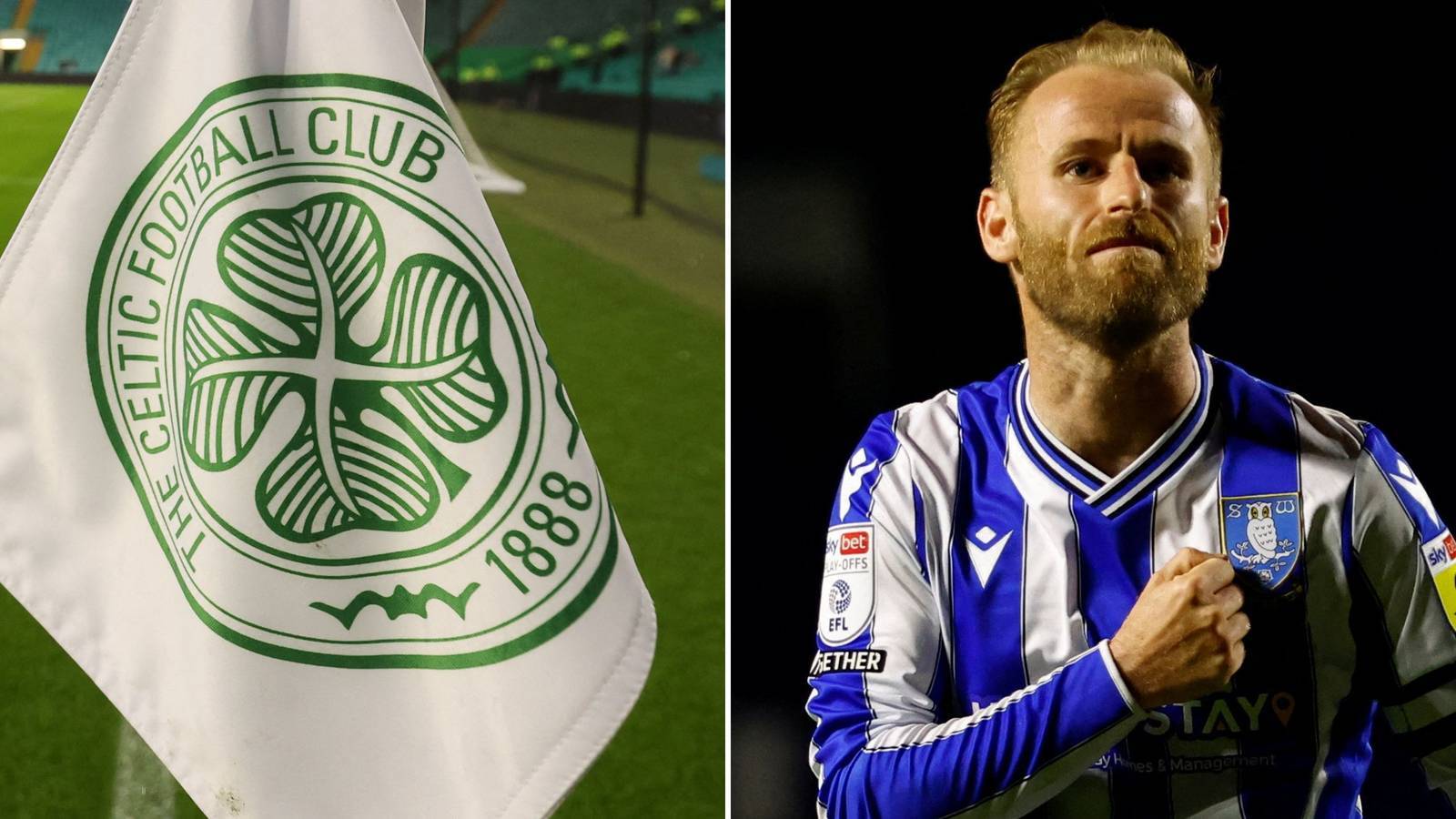 Sheffield Wednesday star Barry Bannan reacts to Celtic developments on the weekend