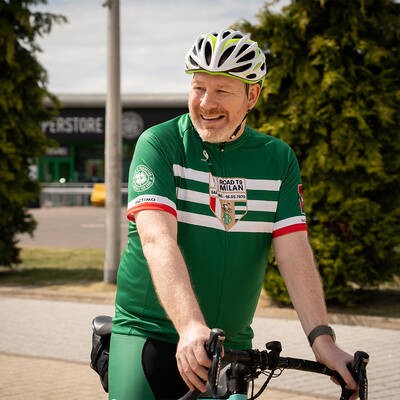 Paul Muldoon Takes on Virtual Road to Milan Challenge