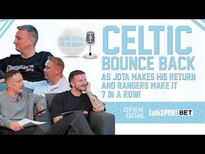 CELTIC BOUNCE BACK AS JOTA RETURNS & RANGERS MAKE IT 7-IN-A-ROW | Keeping The Ball On The GROUND CELTIC BOUNCE BACK AS JOTA RETURNS & RANGERS MAKE IT 7-IN-A-ROW | Keeping The Ball On The GROUND