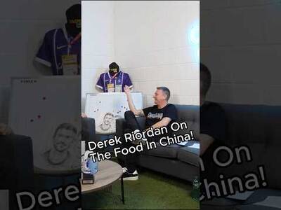 Derek Riordan’s Food Culture Shock In China 😂 Derek Riordan’s Food Culture Shock In China 😂