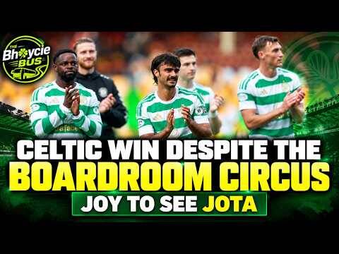 Celtic Win Despite the Boardroom Circus Ongoing | Joy to See Jota