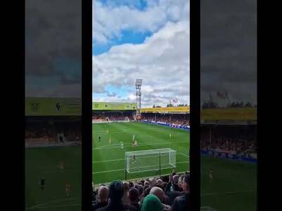 Celtic fans singing …..