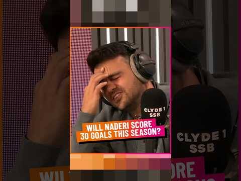 Will Naderi Score 30 Goals This Season?