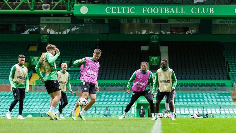 Training Gallery: Benfica v Celtic
