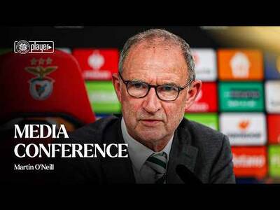 Full Media Conference | Martin O’Neill looks ahead to tomorrow night (14/10/26)