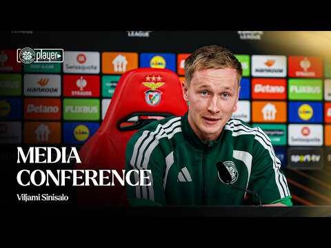 Full Media Conference | Viljami Sinisalo previews Benfica (14/10/26)