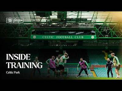 Inside Training: Pre Benfica | Training at Celtic Park! (14/10/26)