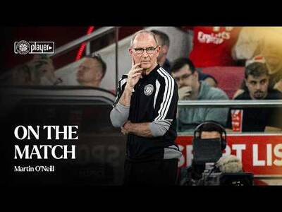 On The Match | Martin O’Neill gives his post match reaction following this evening’s game (15/10/26) On The Match | Martin O’Neill gives his post match reaction following this evening’s game (15/10/26)