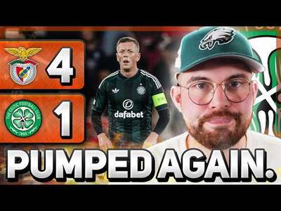 Just as expected. | Benfica 4-1 Celtic | MATCH REACTION! Just as expected. | Benfica 4-1 Celtic | MATCH REACTION!