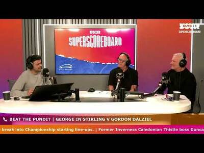Beat the Pundit | George in Stirling V Gordon Dalziel