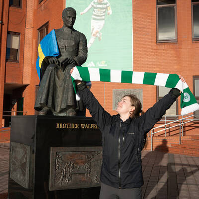 From Sweden to Paradise: Ella completes incredible walk for Celtic FC Foundation