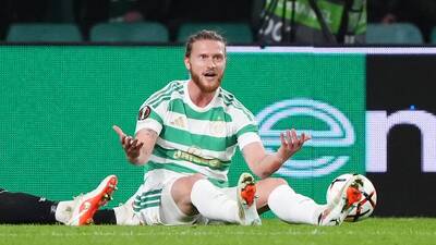 Hogh hasn’t scored a goal in two months . are Celtic running out of patience with their £11m striker?
