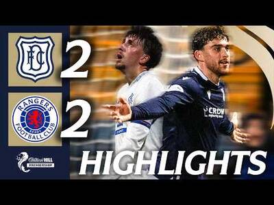 Dundee 2-2 Rangers | HIGHLIGHTS | William Hill Premiership