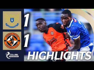 St. Johnstone 1-1 Dundee United | HIGHLIGHTS | William Hill Premiership