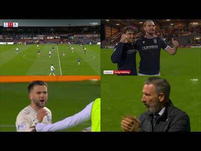 FULL TIME SCENES & LAST 10 MINUTES | Dundee 2-2 Rangers |