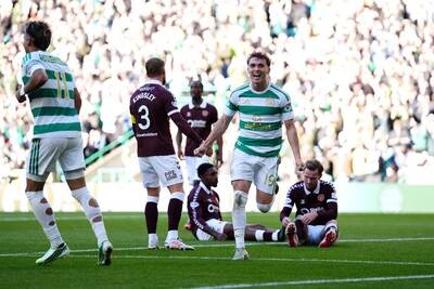 Celtic obliterate Hearts to stride clear at Premiership summit as wheels come off Vrancken era – 5 talking points