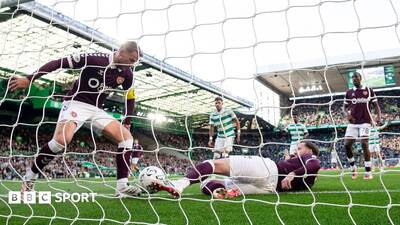 Hearts roll out red carpet. and Celtic walk all over it Hearts roll out red carpet. and Celtic walk all over it