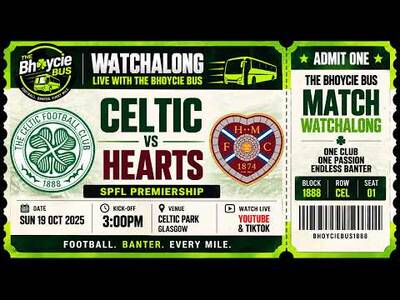 All Aboard! | Celtic Vs Hearts | SPFL | Live Watchalong | 3Pm All Aboard! | Celtic Vs Hearts | SPFL | Live Watchalong | 3Pm
