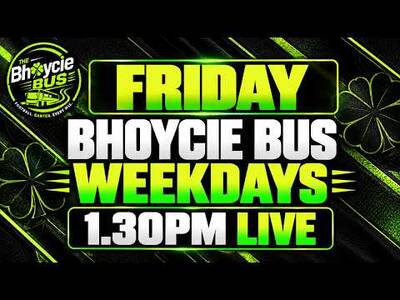 Fridays on the Bus 1.30Pm Weekdays Live