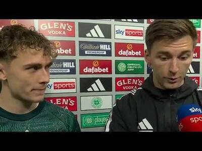 BRILLIANT Callum Osmand & Kieran Tierney Post Match Reaction | Celtic 7-1 Hearts