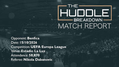 Benfica 4, Celtic 1 &ndash; Europa League &ndash; 15th October 2026