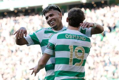 Celtic’s Unique Angle captures raging Hearts fans and Camilo Durán’s cheeky celebration