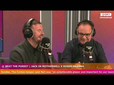 Beat the Pundit | Roger Hannah V Jack in Motherwell Beat the Pundit | Roger Hannah V Jack in Motherwell