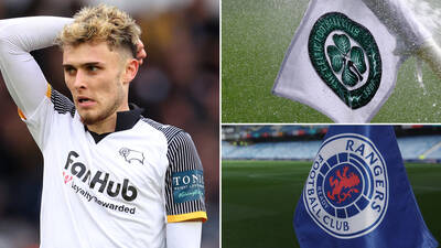 Celtic & Rangers must pounce on Derby County situation – they can smell blood Celtic & Rangers must pounce on Derby County situation – they can smell blood
