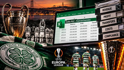 Celtic’s European Ambitions Are In Freefall Despite Supposed Silva Praise – The Only Tables Our Board Want To Climb Are Microsoft Excel Spreadsheets