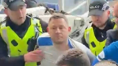 Rangers fan & youth football coach locked up for attacking Celtic staff member after invading Ibrox pitch