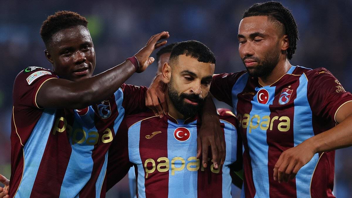 TRABZONSPOR 2 HEARTS 0: Salah reigns supreme but injury-hit Hearts show major improvement on weekend surrender at Celtic