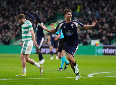 Celtic sunk by Celta Vigo as European woes continue