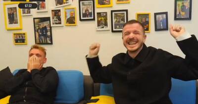 Ex-Rangers star erupts as he goads Celtic-daft pundit over awkward moment Ex-Rangers star erupts as he goads Celtic-daft pundit over awkward moment