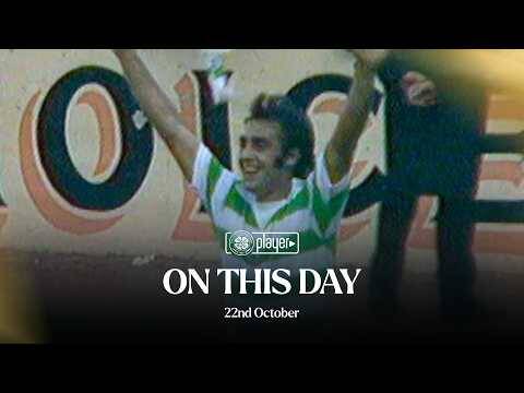 🗓️ On This Day | 22nd October 1977 | Glavin & Wilson seal 2-1 win over Dundee United (22/10/26)