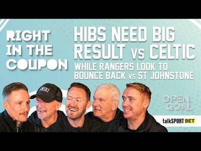 BOTTOM CLUB HIBS NEED BIG RESULT vs CELTIC WHILE RANGERS LOOK TO BOUNCE BACK | Right In The Coupon