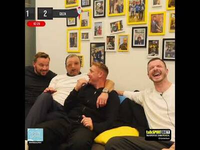 ⚽️ O’Hara and Cundy with Slaney & Andy Halliday after The Watchalong