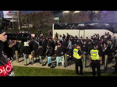 Celta Vego Ultras Arriving Before the Celtic V Celta Vego Game!!!