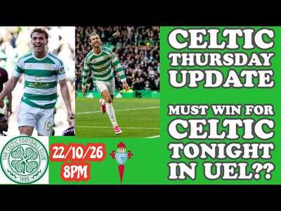 CELTIC Thursday Early Morning Update: Can CELTIC Win 6 Games In 17 days?? CELTIC Thursday Early Morning Update: Can CELTIC Win 6 Games In 17 days??